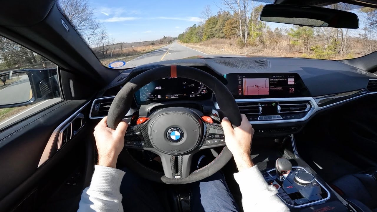 NEW BMW M4 CSL: POV Drive, Impressions and ASMR