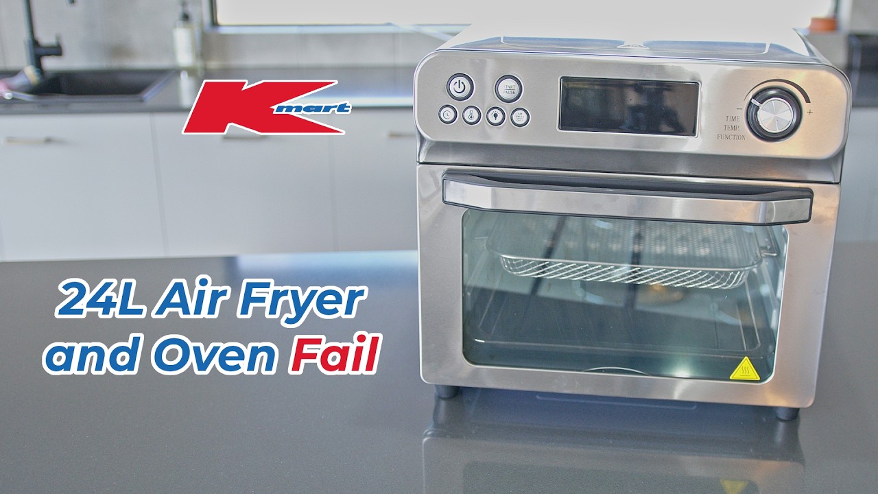 Anko 24L Air Fryer Oven Review: Looks Great, Works Terribly