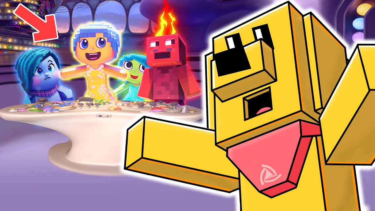 &iexcl;Explorando NUESTRAS EMOCIONES en INTENSAMENTE 2! | Minecraft 🧠