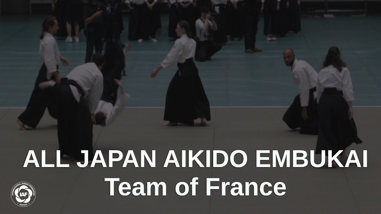 All Japan Aikido Embukai - Team of France IAF Young Adults