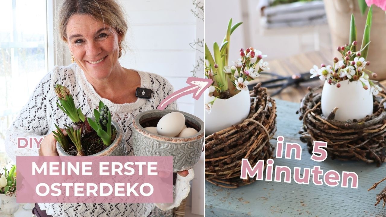 DIY -GENIALER Dekotipp OSTER - in nur 5 MINUTEN