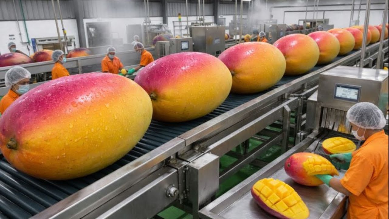 From Mango Farm to Juice Factory: The Complete Processing Journey