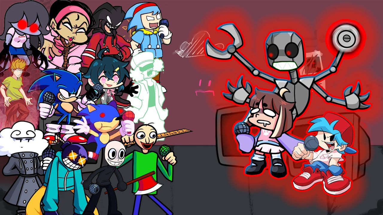 FNF Termination But Different Characters Sing It 🎵 (Everyone Sings Termination) (NEW CHARACTERS)