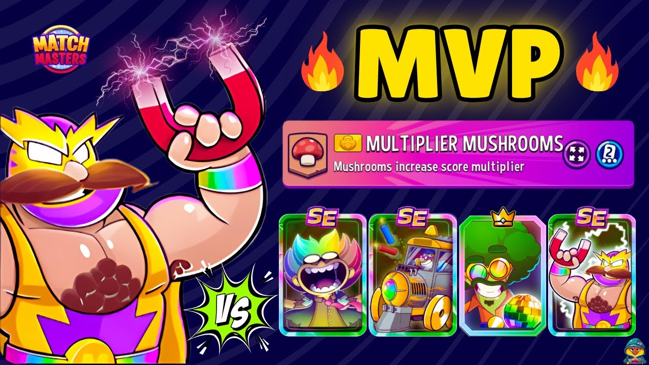 ~SE~ EL MAGNETO ATTACK on PREMIUM BOOSTERS | Match Masters Multiplier Mushrooms + Super Sized