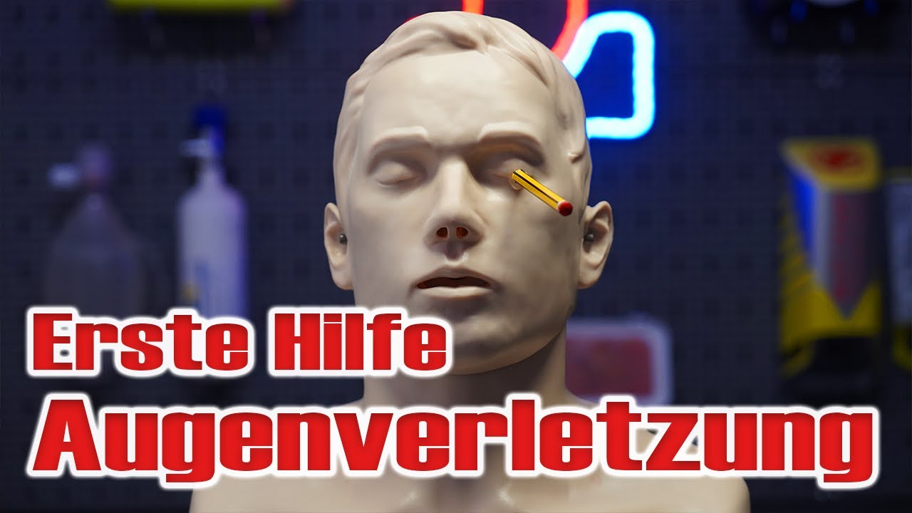 Erste Hilfe für die Augen: So versorgst du Augenverletzungen richtig!
