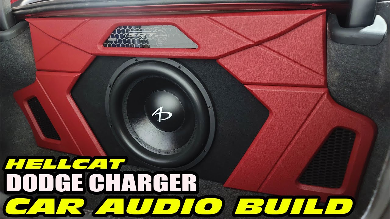 DODGE CHARGER CUSTOM CAR AUDIO SUB TRUNK BUILD - HELLCAT / SCATPACK / 393 / HEMI