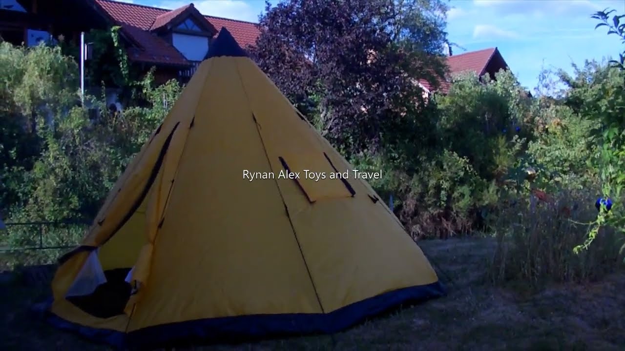 Rynan Alex Indiana Tent  365 cm Width & Height 250 cm (Tipi Zelt)