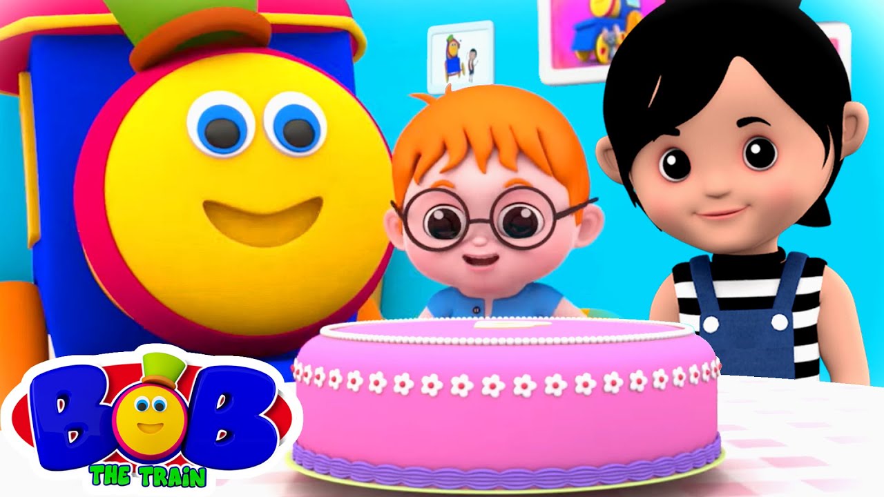 Pat a Cake Song | Nursery Rhymes & Children Songs | Baby Cartoon | Bob The Train | Kids Tv