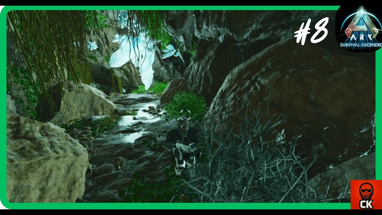 Nos adentramos en la primera cueva... 🕸️🕸️ #8 Ark survival Ascended