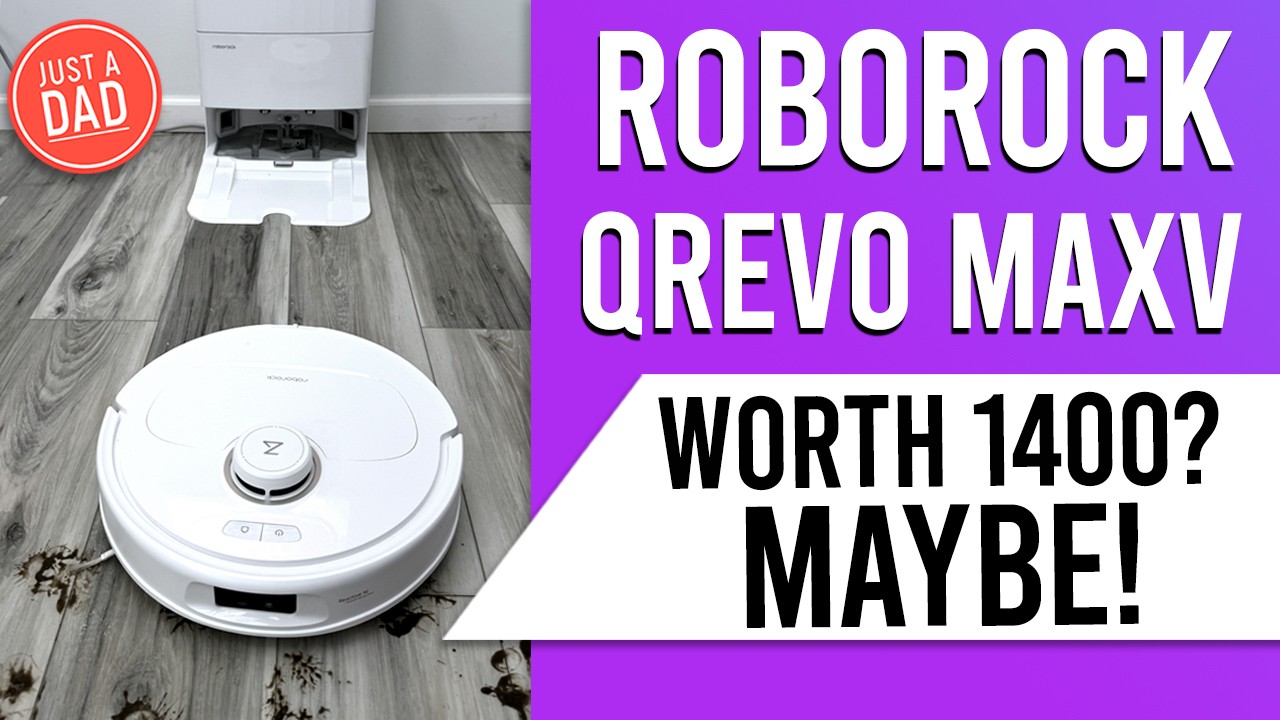 Подробный обзор самоочищающегося робота-пылесоса и швабры Roborock Qrevo MaxV Мне нравится!