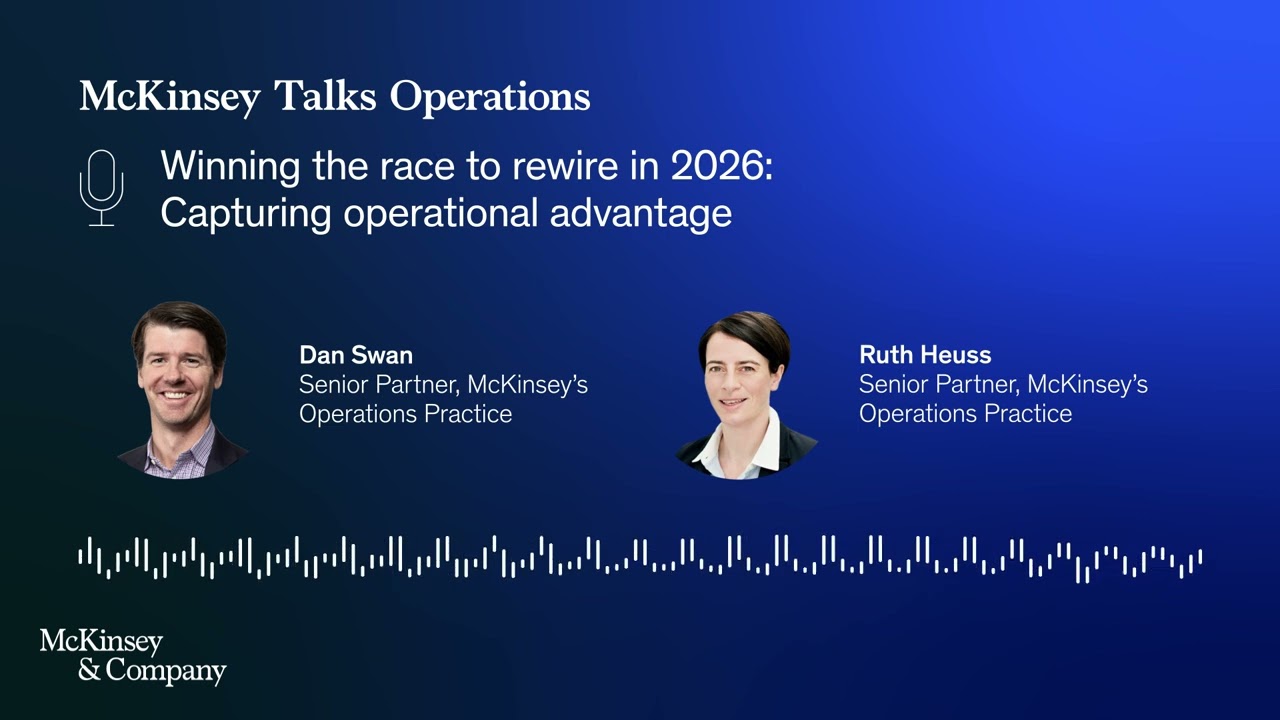 Winning the Race to Rewire in 2026: Capturing operational advantage