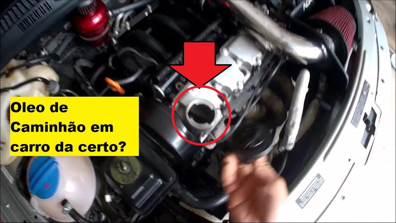 posso usar óleo de caminhão em motor de carro
