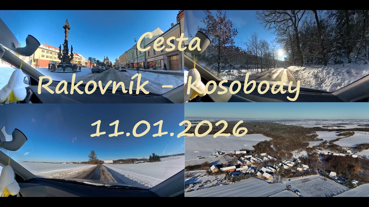 Маршрут Раковник - Косободи (11.01.2026)