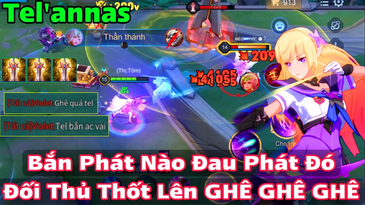 TEL’ANNAS mùa 2024 - S2 || Trang Bị và Ngọc MỚI MẠNH NHẤT Bắn Phát Nào Đau Phát Đó Khiến GHÊ GHÊ
