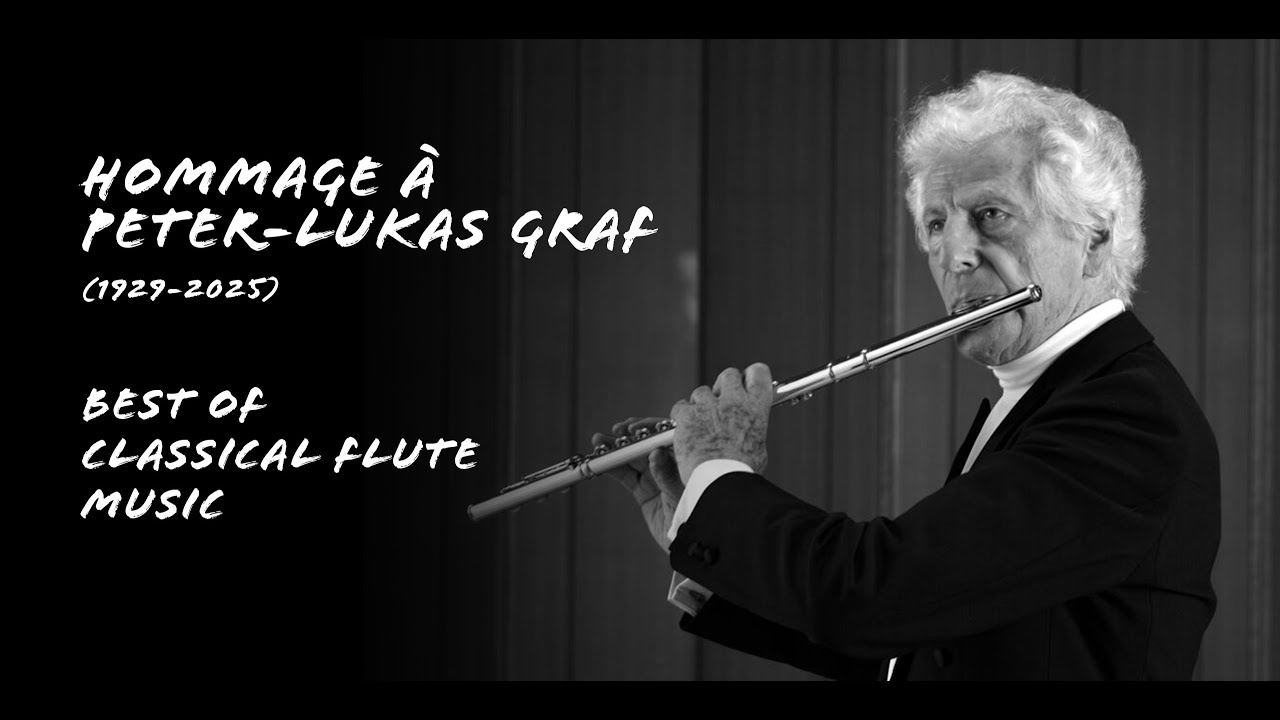 Hommage à Peter-Lukas Graf (1929-2025) - Best of Classical Flute albums by Claves Records