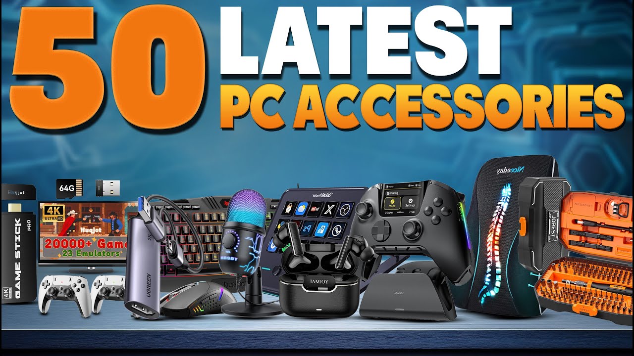 50 Latest PC Accessories on Amazon Every Gamer & Streamer Needs in 2025