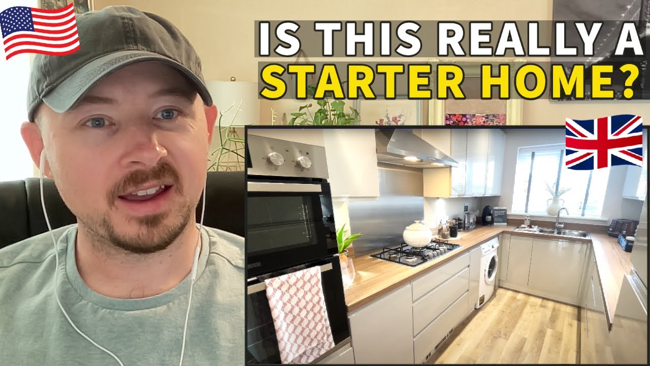 American Reacts to What a £275k British Home Looks Like - UK House Tour