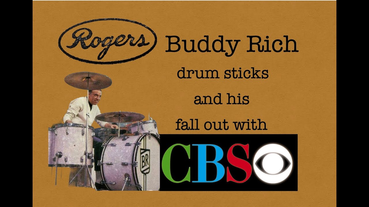 Buddy Rich - drum sticks and CBS fall out w/ Ben Strauss