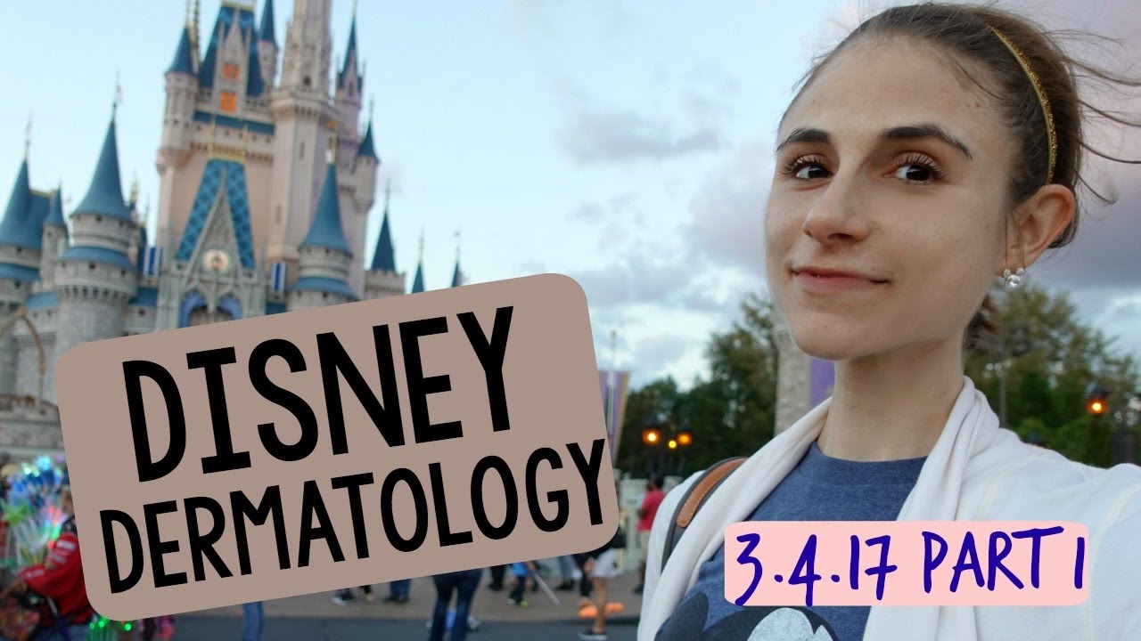 Disney Dermatology I: skin care, shopping, pizza, thrills 🙆🎢🍕