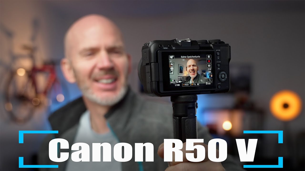 Canon R50 V Kamera für Video Blogger