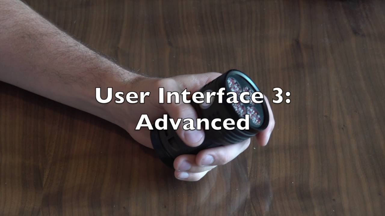 Noctigon M43 Meteor Flashlight User Interface