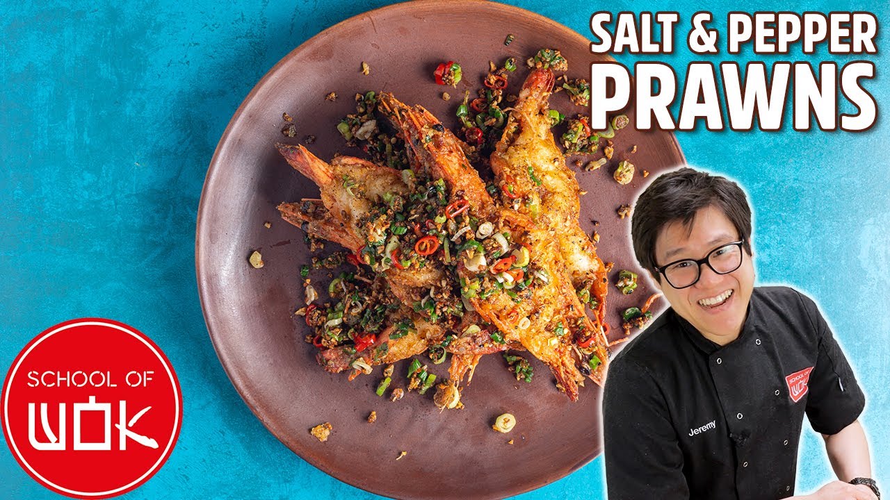 Simple Salt & Sichuan Pepper Prawns Recipe