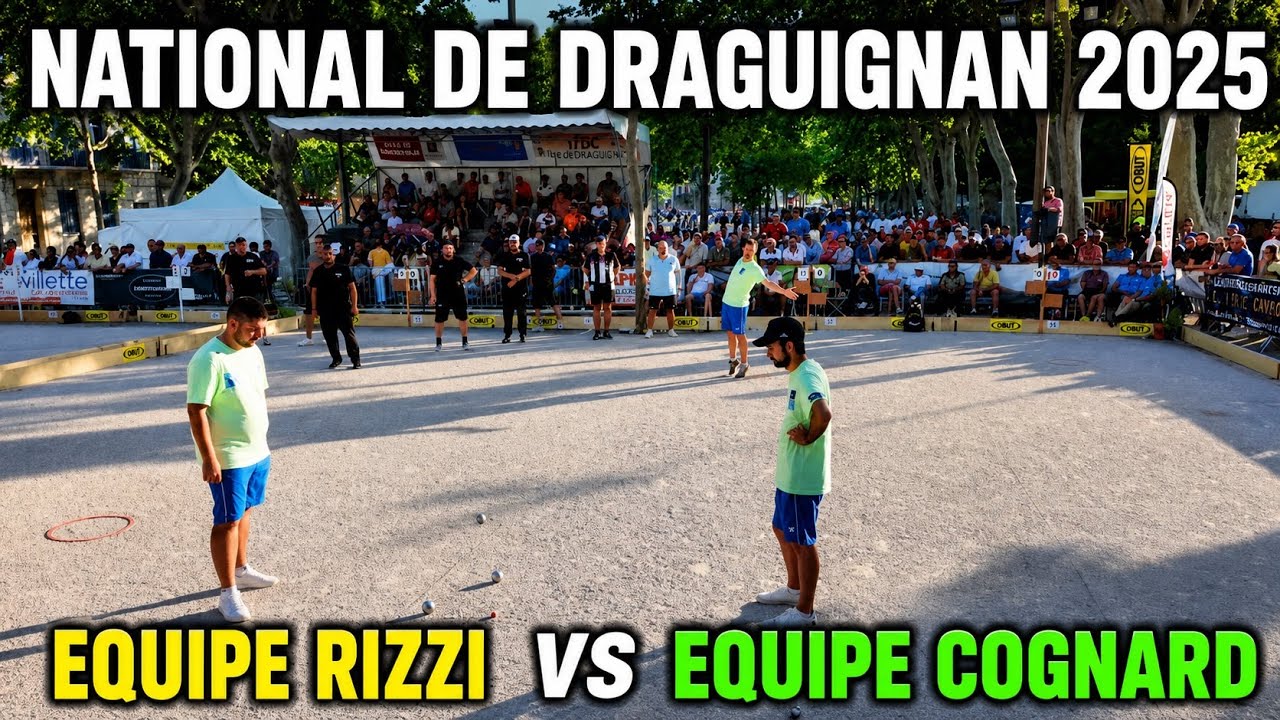 LE CHOC DES 1/16 DE FINALE À DRAGUIGNAN #petanque