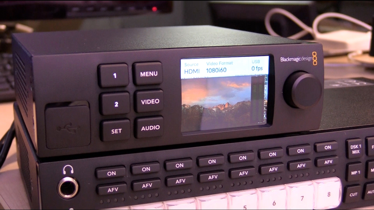 New 2017 Blackmagic Design Web Presenter - Part 1