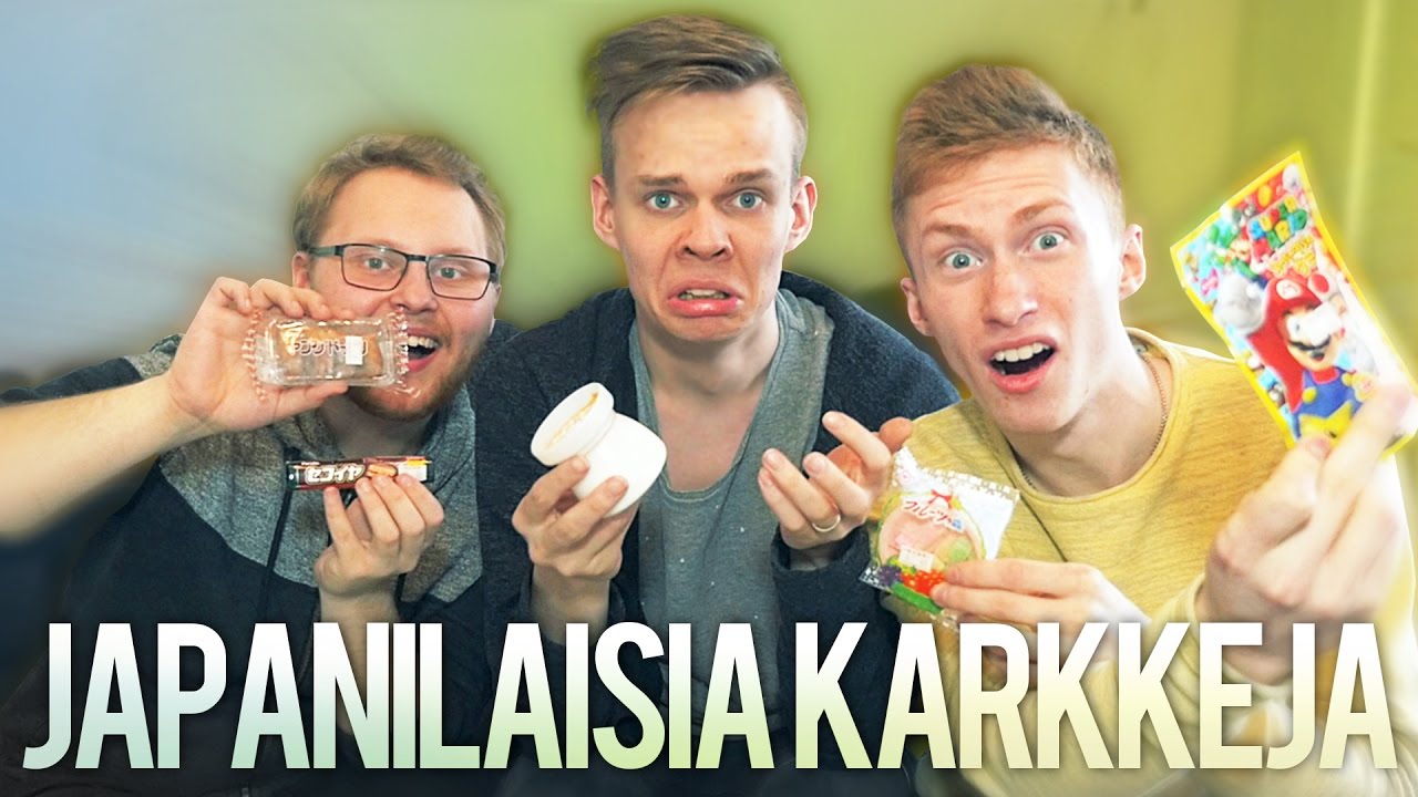 Maistellaan japanilaisia karkkeja! Ft. Tokio-Pojat