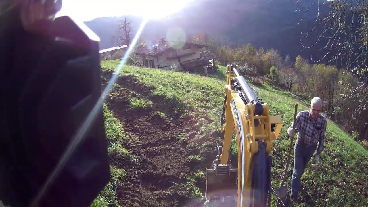 ⚠️ abbiamo creato un terrazzamento per apiario su un terreno in pendenza ▶️ 1° PARTE‼️