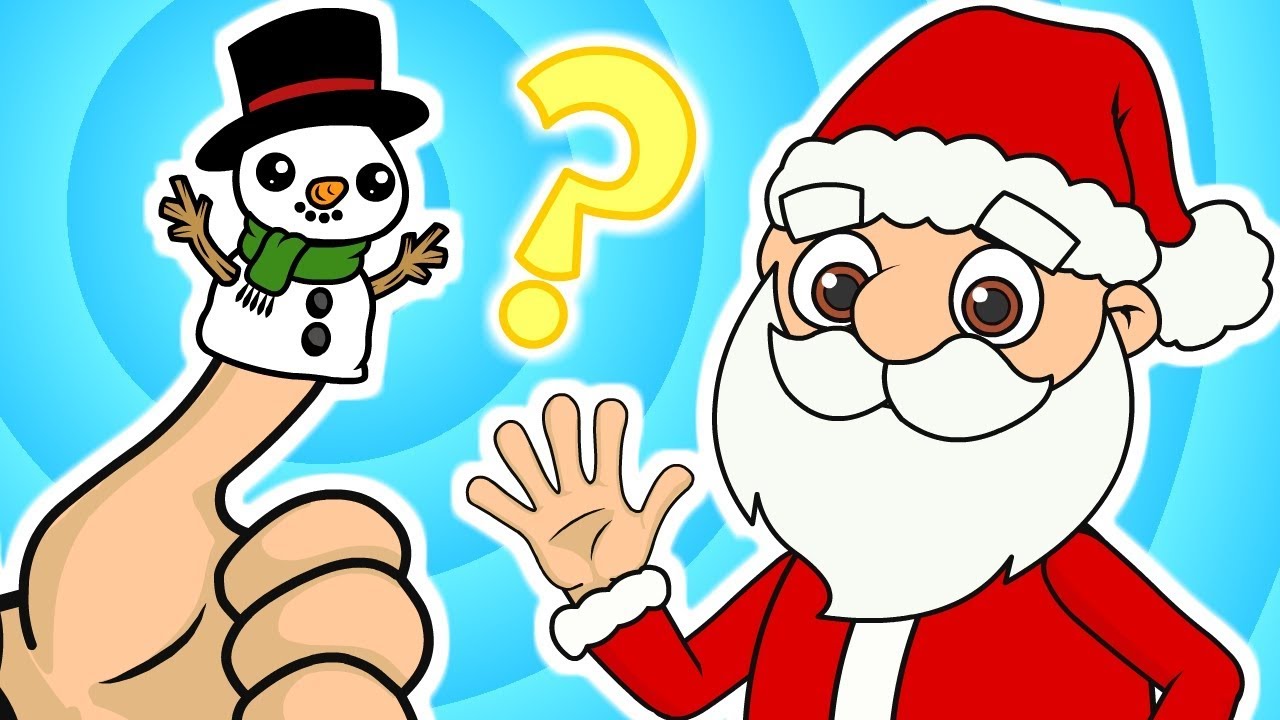 SANTA CLAUS 🎅 Where is thumbkin? 👍 Christmas's songs for kids | Nursery Rhymes