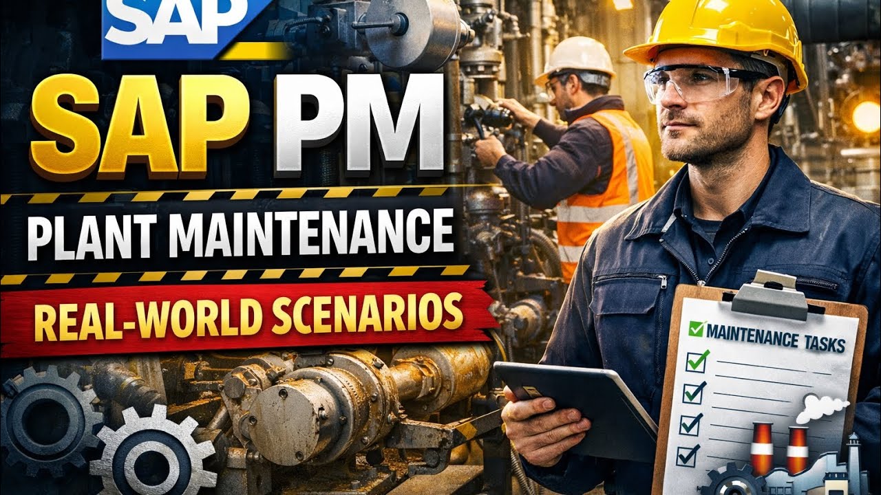 SAP PM в действии 🔧 Реальные сценарии технического обслуживания оборудования, которые должен знат...