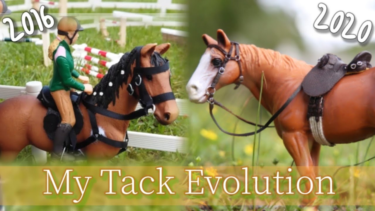 My Model Horse Tack Evolution! Improvement From 2015 To 2020 Comparison