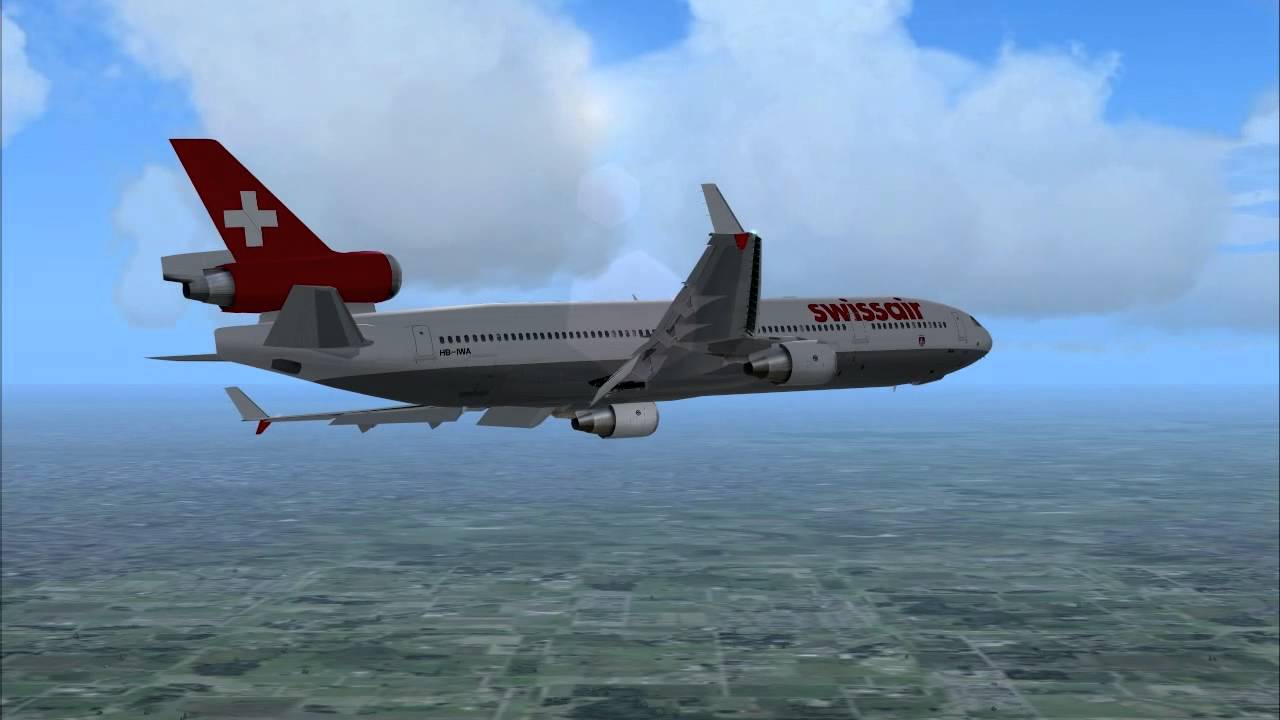Swissair SR142 MD-11 HB-IWA Rio de Janeiro (GIG) - Buenos Aires (EZE)
