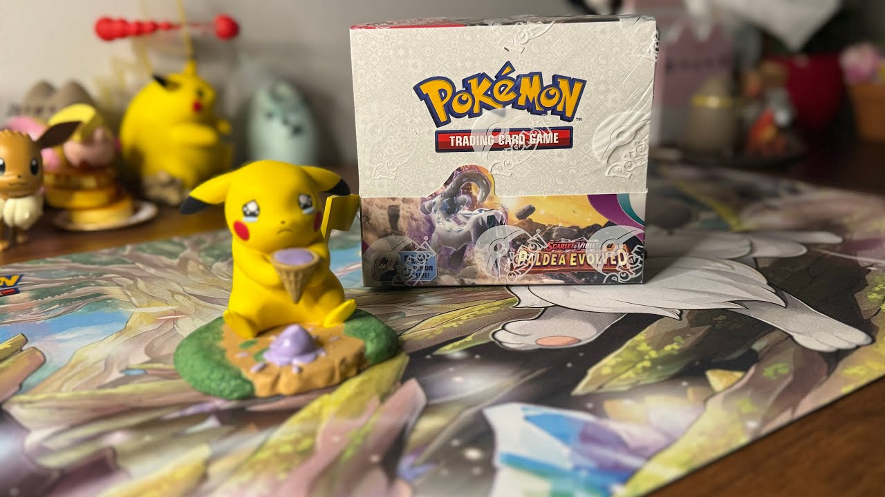 Paldea Evolved Booster Box (Part 1) - Pokémon ASMR