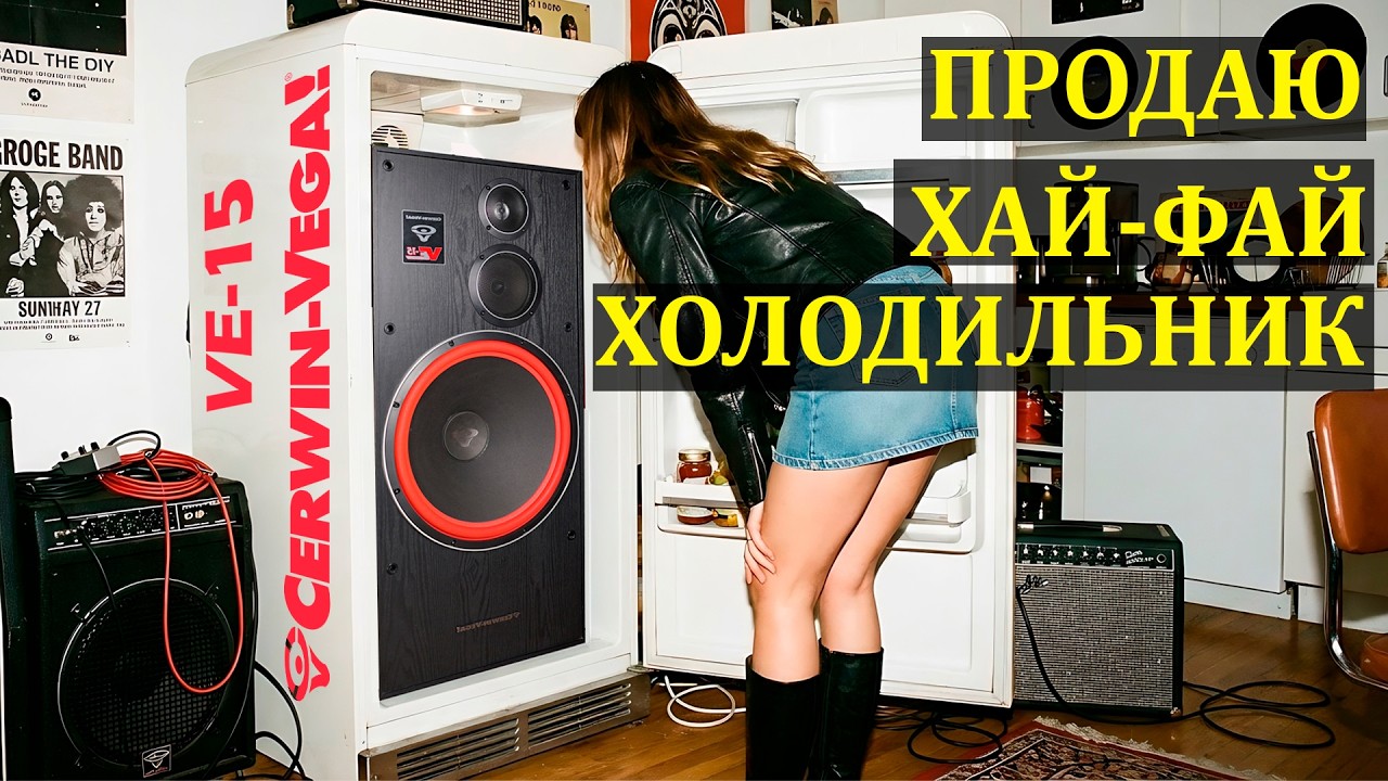 Огляд. Cerwin Vega VE-15. Продаю Хай-Фай холодильник. Тюнінг. Pro Hi-Fi