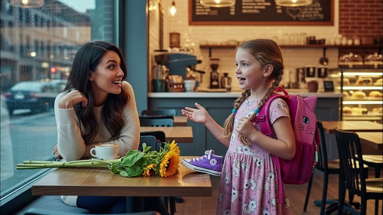 🏳️‍🌈 The blind date was empty, until a little girl said: “My mom apologizes for being late.”