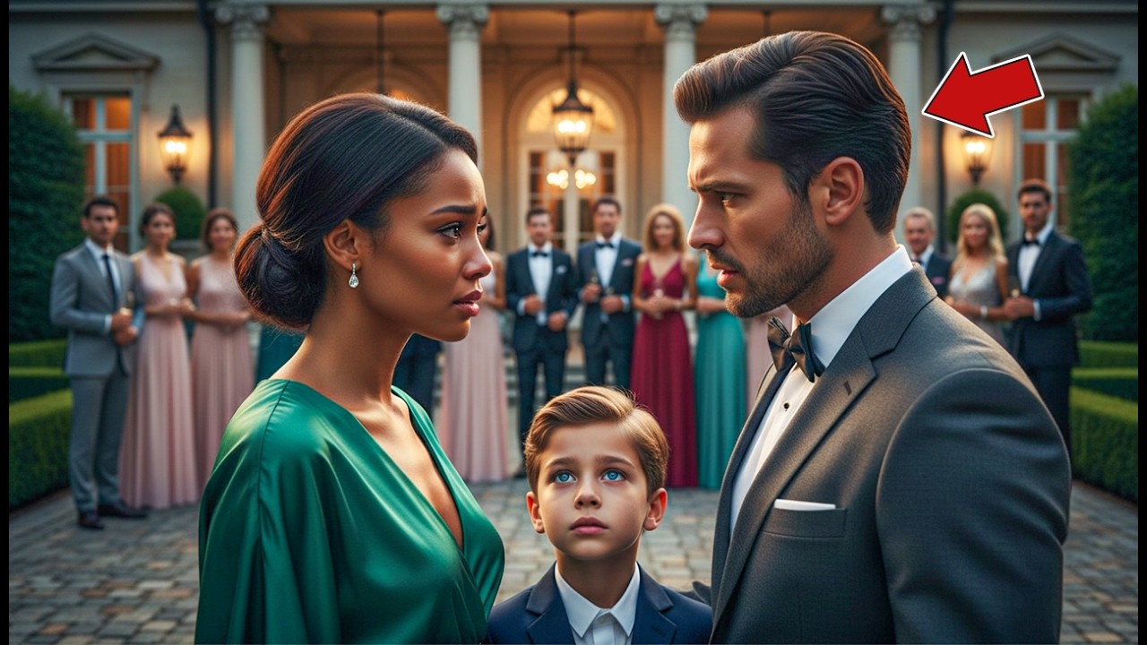 Son ex-mari millionnaire l’invite à la fête… puis la met à la porte, furieux