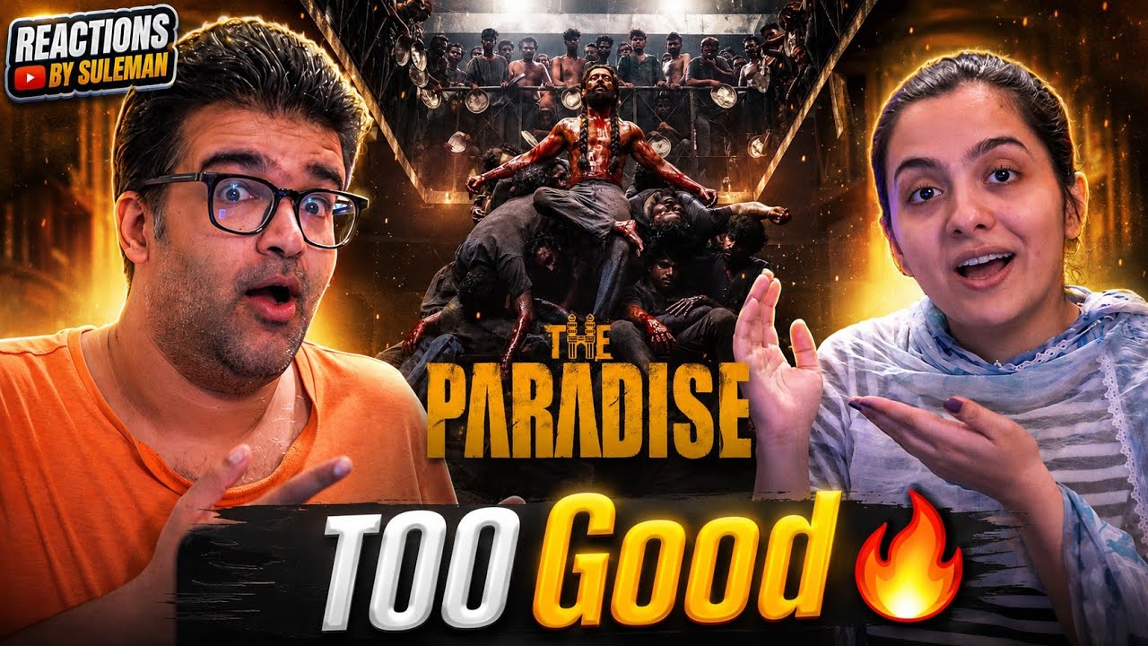 Reaction On The Paradise Teaser | Hindi | Nani | Srikanth Odela | Anirudh Ravichander 