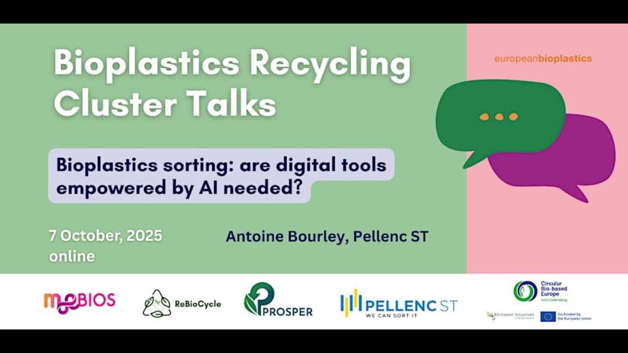 Bioplastics sorting and digital tools empowered by AI?