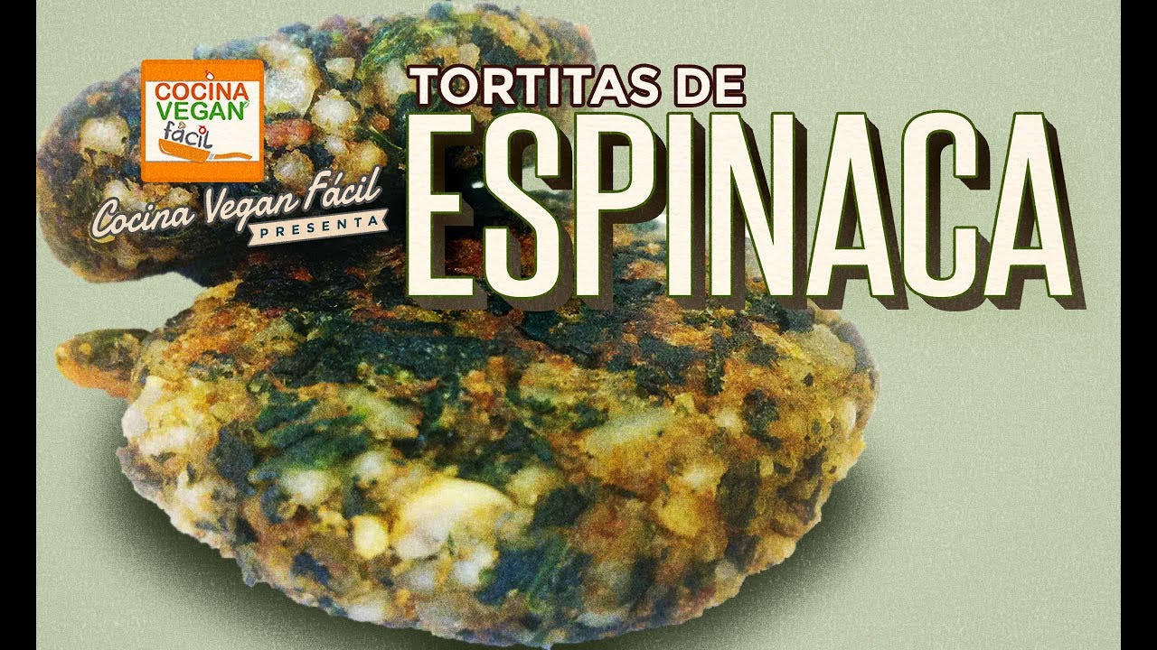 Tortitas de espinaca - Cocina Vegan Fàcil