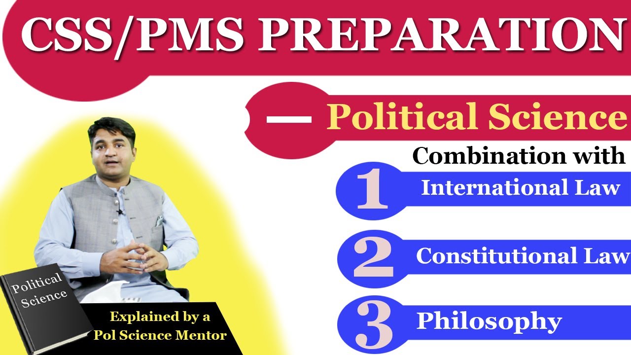 Best Combination with Pol Science | CSS Philosophy | International Law | Constitutional Law