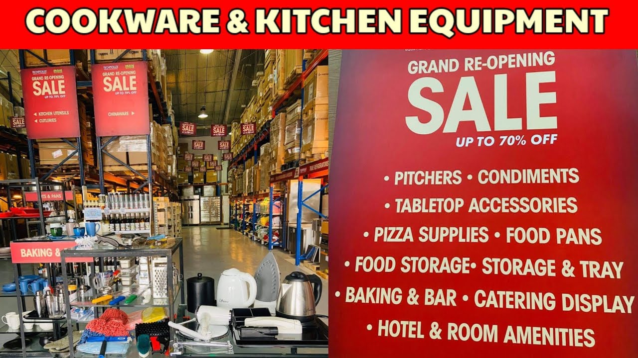 MEGA SALE! Kitchenware & Business Equipment Main Supplier | Bodega Sale Up to 70% OFF