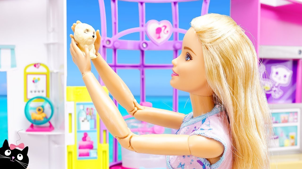 Barbie Ветеринарные заботы и купальники Детский щенок в Центре домашних животных - Игрушки для кукол