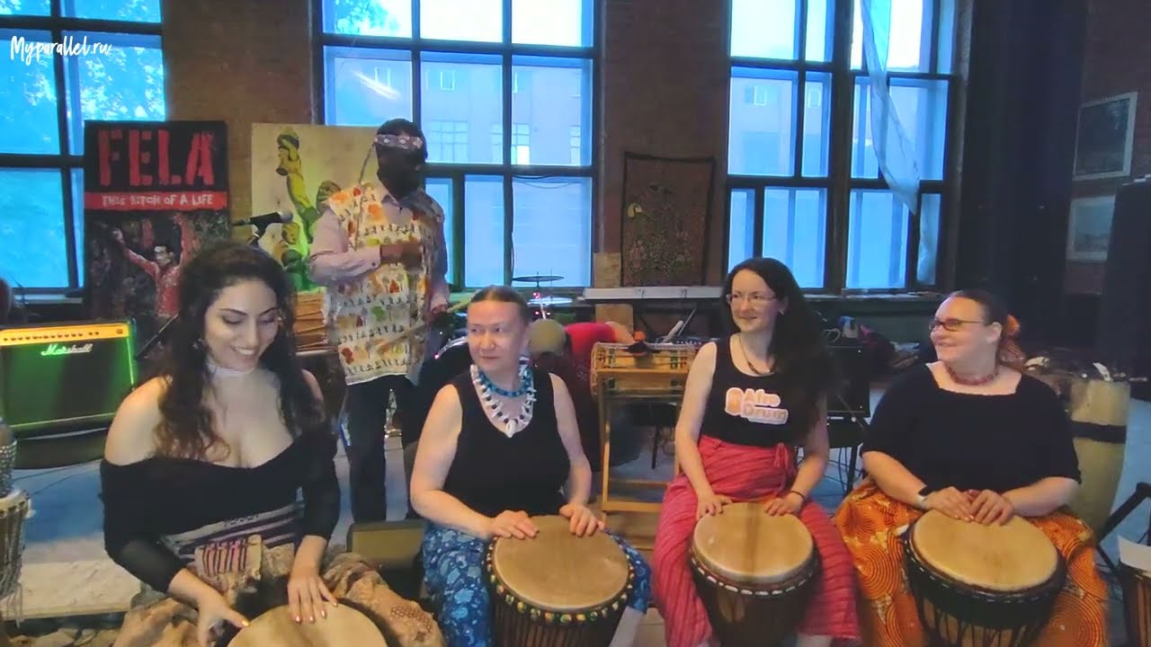 Школа африканских барабанов AfroDrum