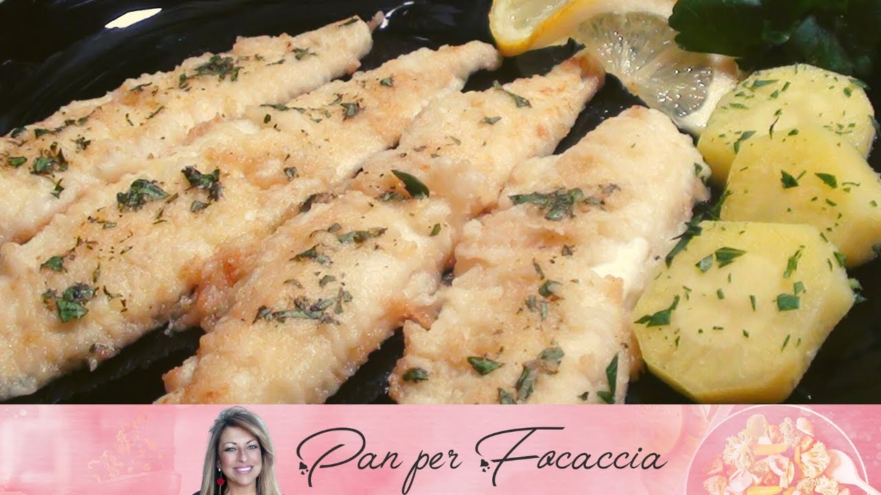 FILETTI DI SOGLIOLA ALLA MUGNAIA. Un secondo di pesce prelibato adatto anche ai bambini!