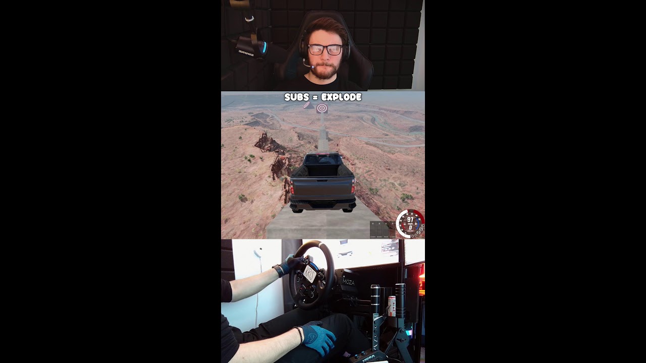 200MPH Canyon Bullseye Jumps… This Shouldn’t Be Possible (BeamNG Drive)