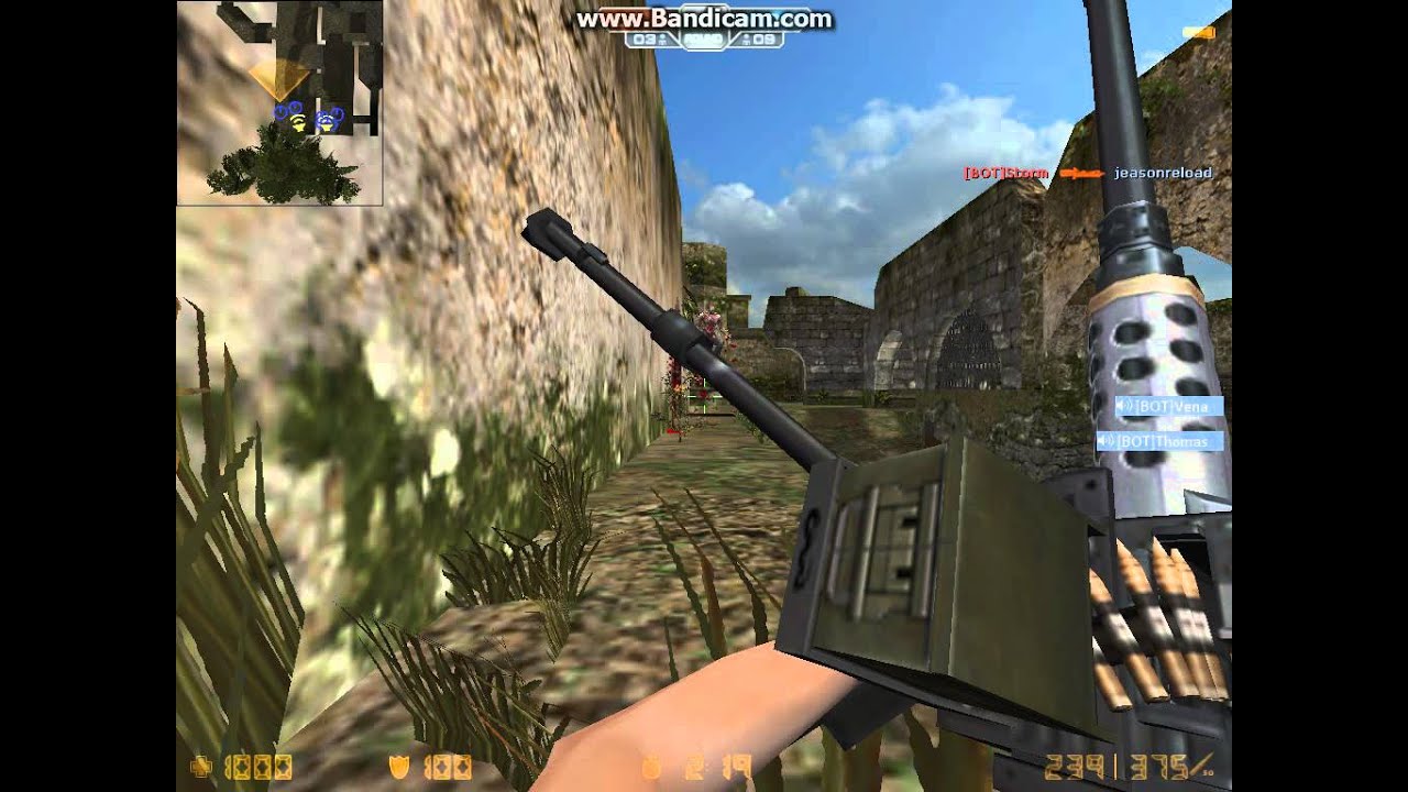 Counter Strike Nexon : Zombies | ZombieBot(Facil) | Map: Big Tree