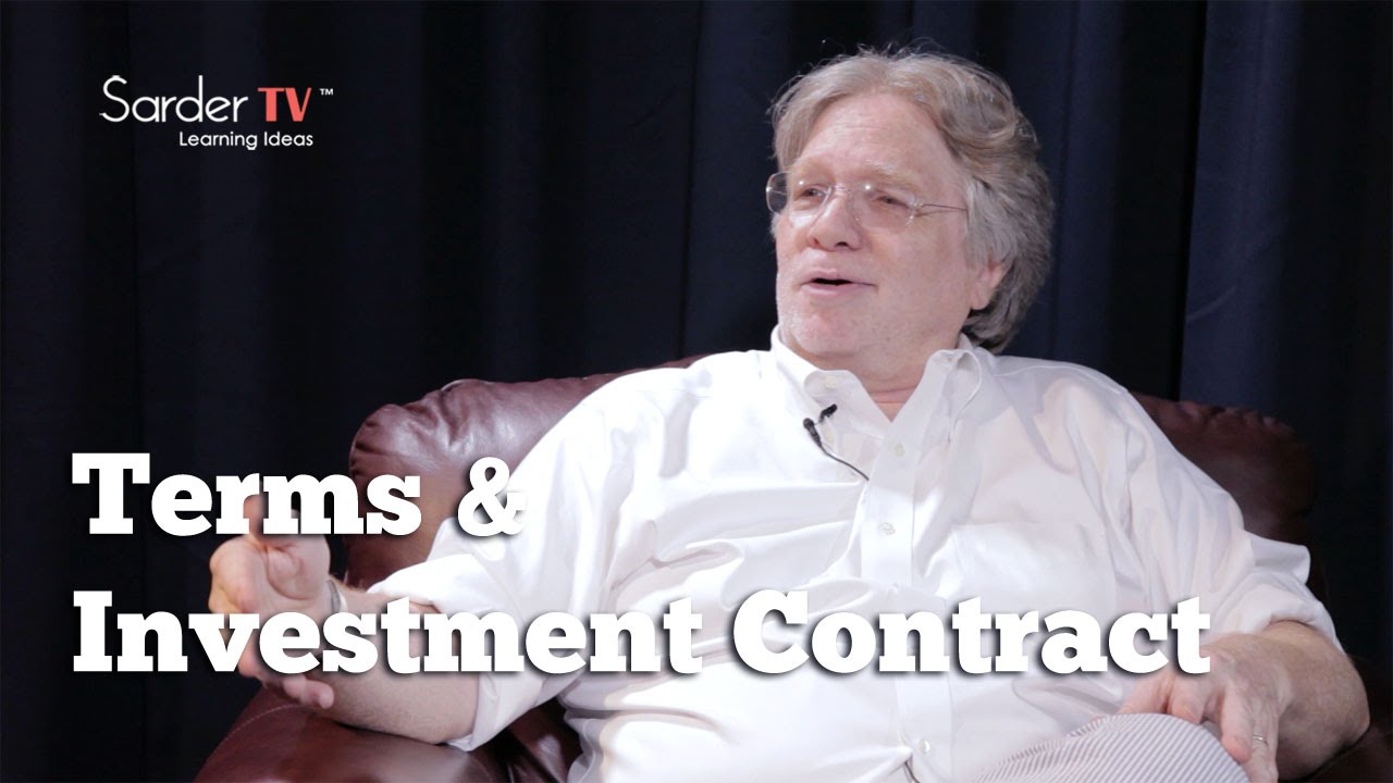 What kinds of terms should be in an investment contract? by David S. Rose, Author of Angel Investing