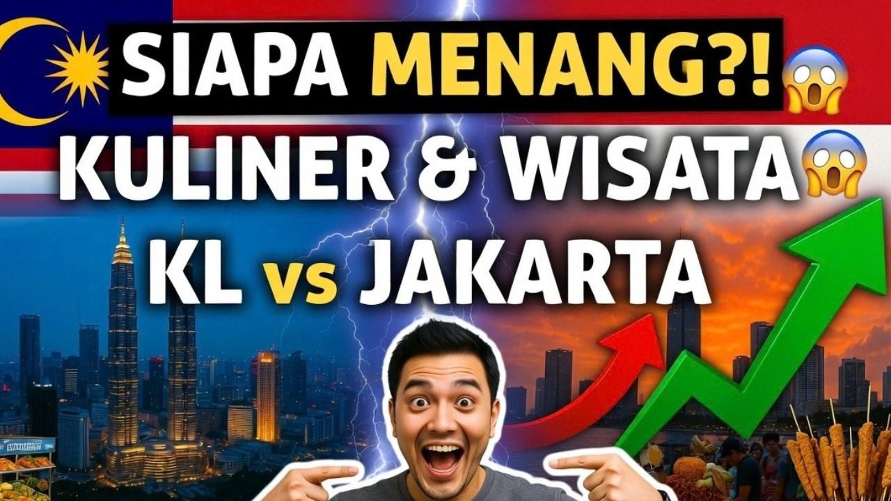 Kuala Lumpur vs Jakarta: Tempat Wisata & Kuliner Terbaik yang Menang!